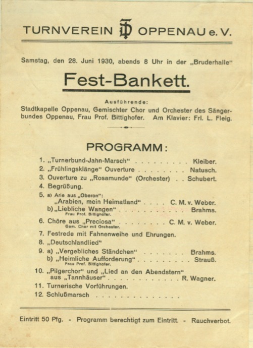 Programm-Festbanket-Silberjubiläum