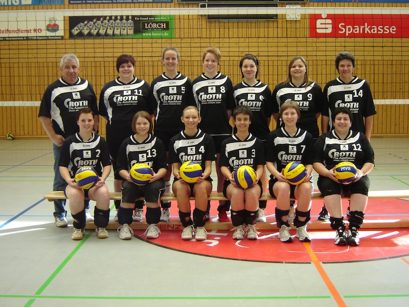 Volleyball-Damenmannschaft-1