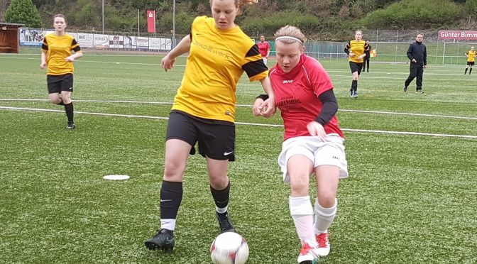 Bilder vom Spiel der B Juniorinnen gegen Sulz