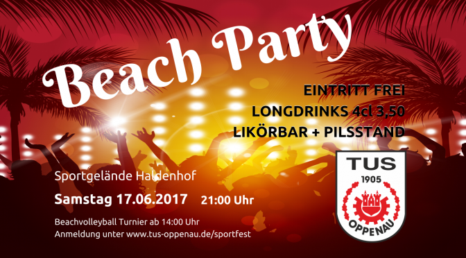 SAVE THE DATE: Sportfest 2017 Mittwoch 14.6. – Sonntag 18.6.