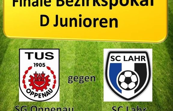 D-Junioren im Bezirks-Pokalfinale am 20.6.