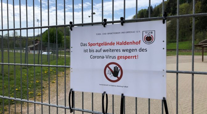 Aktuelle Information Sportgelände Haldenhof