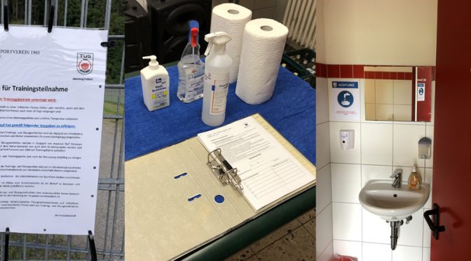 Wiedereinstieg in den Trainingsbetrieb