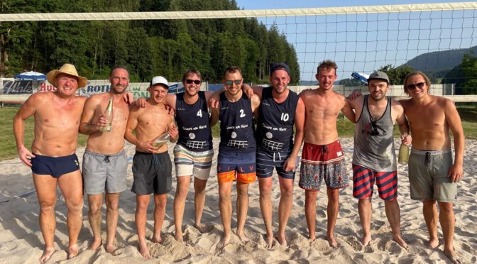 Chaos am Netz gewinnt dAS BeachvolleyballTurnier