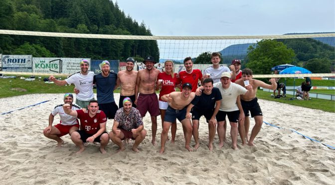 Sportfest24: Hangover 96 kann den Titel beim Beachvolleyball-Turnier verteidigen