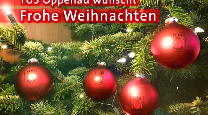 TuS Oppenau w&uuml;nscht frohe Weihnachten