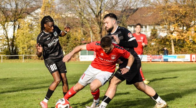Bilder vom Ausw&auml;rtsspiel beim SC Offenburg