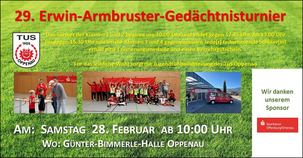 29. Erwin-Armbruster-Gedächtnisturnier