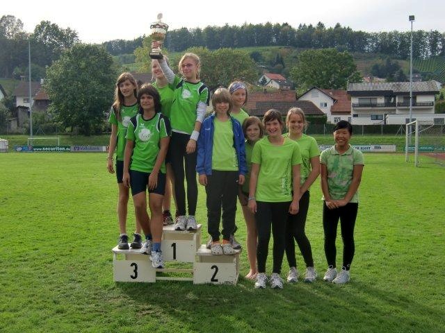 2. Platz Kreispokal Mannschaft Mädchen U 14 TuS Oppenau