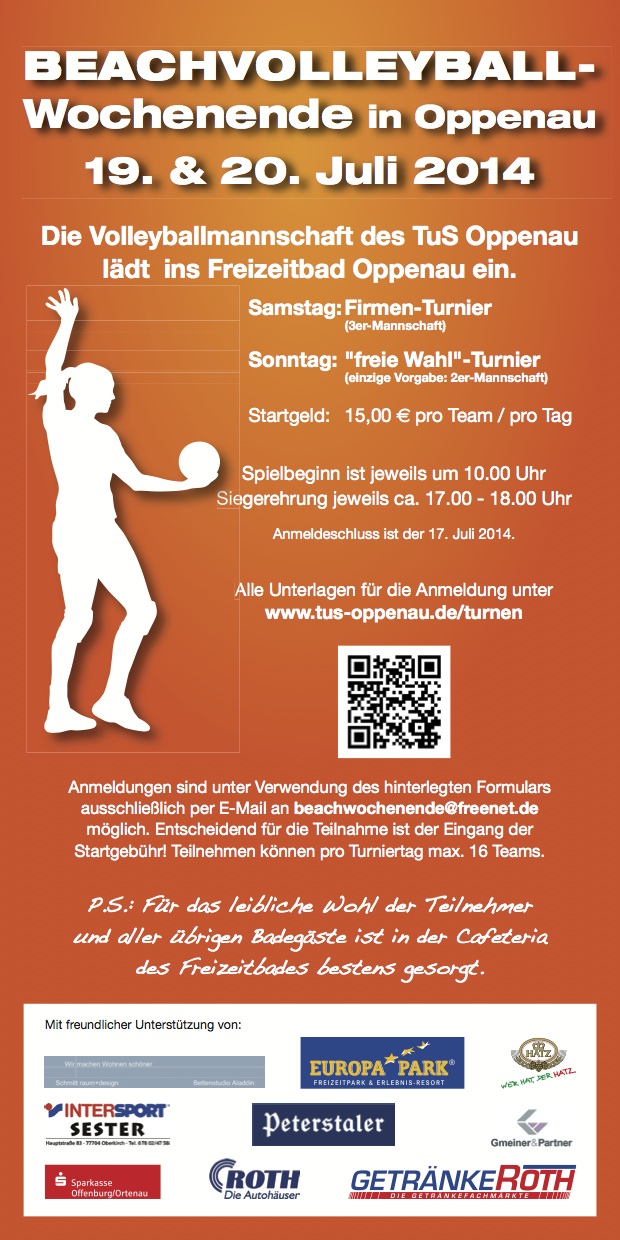 BeachVolleyballplakat