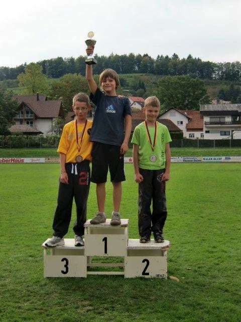 2. Platz Kreispokal U10 Nico Braun